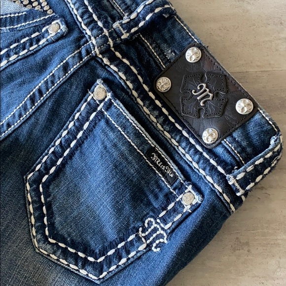 MissMe Jeans LIKE NEW - Picture 3 of 5
